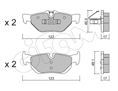 CIFAM 822-642-0 Číslo výrobce: 23926. EAN: 8032747654415.