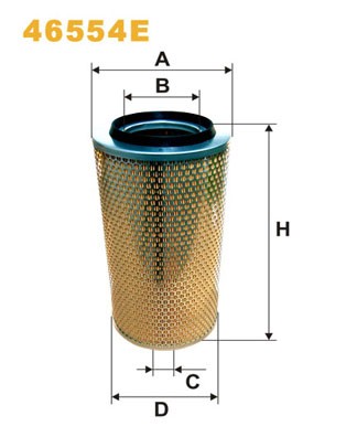 WIX FILTERS 46554E EAN: 5904608465542.