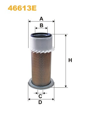 WIX FILTERS 46613E EAN: 5904608466136.