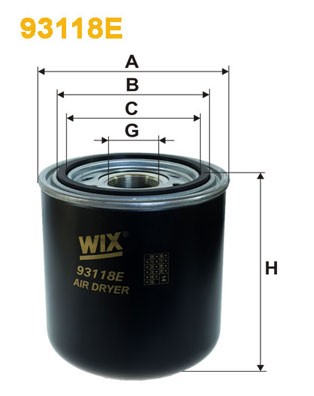 WIX FILTERS 93118E EAN: 5904608931184.