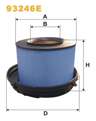WIX FILTERS 93246E EAN: 5904608932464.