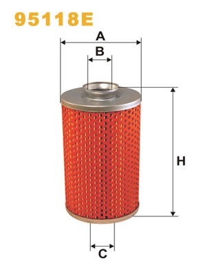 WIX FILTERS 95118E EAN: 5904608951182.