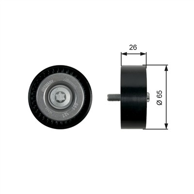 GATES T36437 Číslo výrobce: 7803-21537. EAN: 5414465068447.