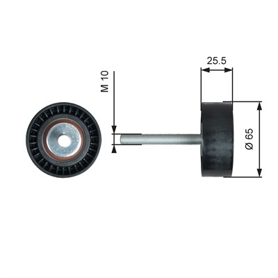 GATES T36772 Číslo výrobce: 7803-21772. EAN: 5414465293818.