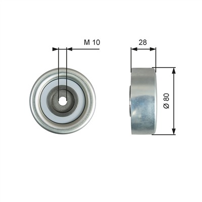 GATES T36778 Číslo výrobce: 7803-21778. EAN: 5400608000368.