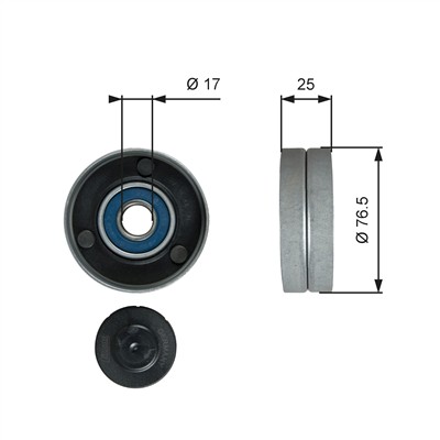 GATES T38059 Číslo výrobce: 7803-21059. EAN: 5414465208881.