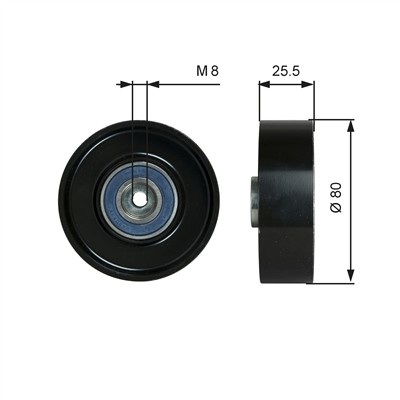 GATES T38089 Číslo výrobce: 7803-21089. EAN: 5414465233296.