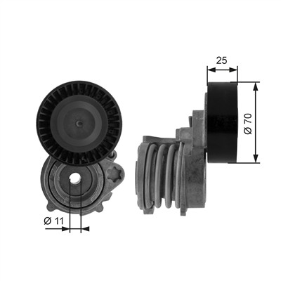 GATES T38384 Číslo výrobce: 7808-21284. EAN: 5414465809675.