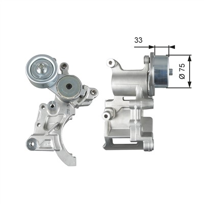 GATES T39271 Číslo výrobce: 7808-21671. EAN: 5414465197277.