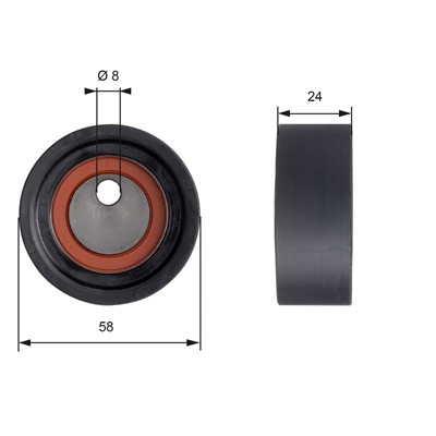GATES T41064 Číslo výrobce: 7786-21065. EAN: 5414465427862.