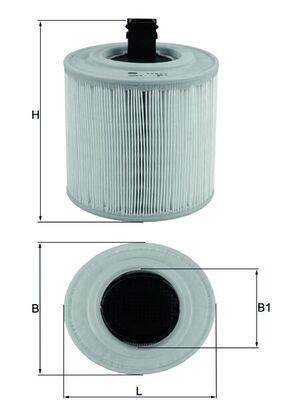 KNECHT LX 3015/14 Číslo výrobce: 72402074. EAN: 4009026957233.