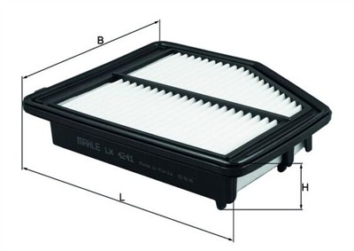 KNECHT LX 4241 Číslo výrobce: 72420473. EAN: 4009026964262.