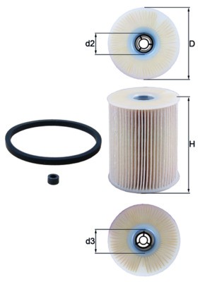 KNECHT KX 231D Číslo výrobce: 70380777. EAN: 4009026718285.