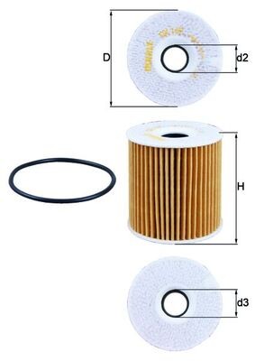 KNECHT OX 149D Číslo výrobce: 79689282. EAN: 4009026083512.