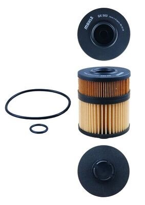 KNECHT OX 563D Číslo výrobce: 70389246. EAN: 4009026725429.