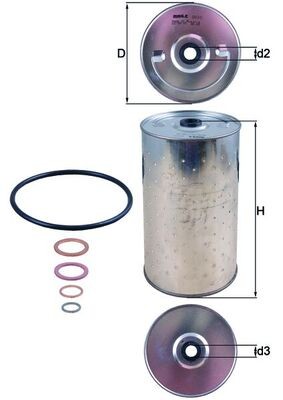 KNECHT OX 30D Číslo výrobce: 77004658. EAN: 4009026036518.