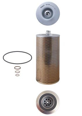 KNECHT OX 69D Číslo výrobce: 77004674. EAN: 4009026036464.