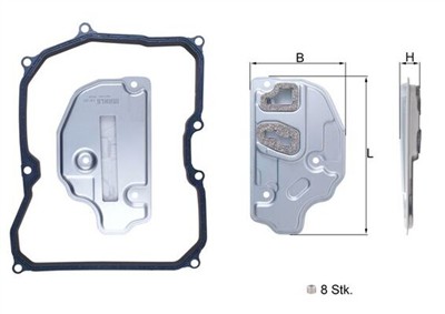 KNECHT HX 150KIT Číslo výrobce: 72437256. EAN: 4009026968451.