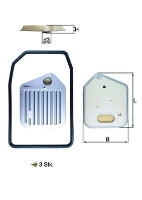 KNECHT HX 163KIT Číslo výrobce: 72440117. EAN: 4009026968925.