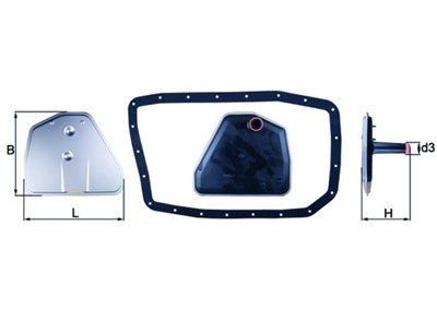 KNECHT HX 162D Číslo výrobce: 72440130. EAN: 4009026968987.