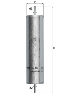 KNECHT KL 232 Číslo výrobce: 76543698. EAN: 4009026304563.