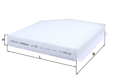 KNECHT LA 386 Číslo výrobce: 70591295. EAN: 4009026920695.