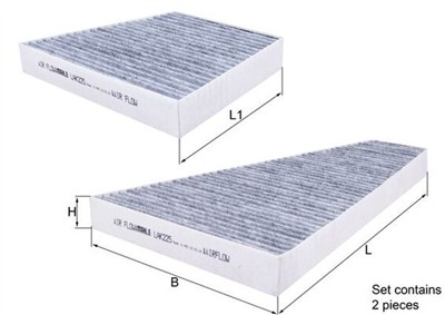 KNECHT LAK 225/S Číslo výrobce: 76831903. EAN: 4009026505861.