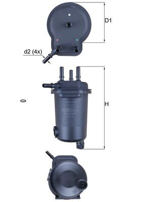 KNECHT KL 600D Číslo výrobce: 70385057. EAN: 4009026720431.