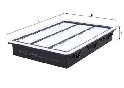KNECHT LX 4492 Číslo výrobce: 72469246. EAN: 4057635005869.