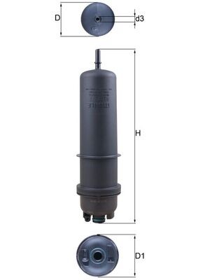 KNECHT KL 872/7 Číslo výrobce: 72459885. EAN: 4009026980095.