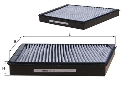 KNECHT LAK 156 Číslo výrobce: 70318188. EAN: 4009026508060.