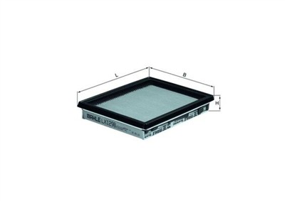KNECHT LX 1298 Číslo výrobce: 76600043. EAN: 4009026402368.