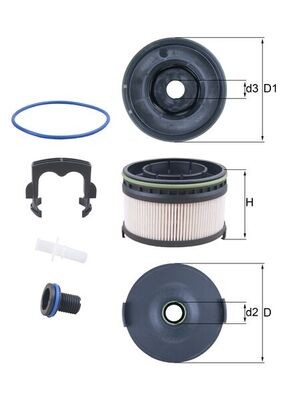 KNECHT KX 568KIT Číslo výrobce: 72479886. EAN: 4057635010085.