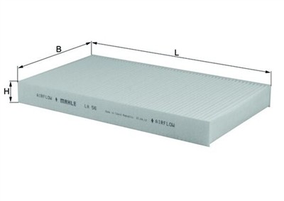 KNECHT LA 56 Číslo výrobce: 76417703. EAN: 4009026506370.