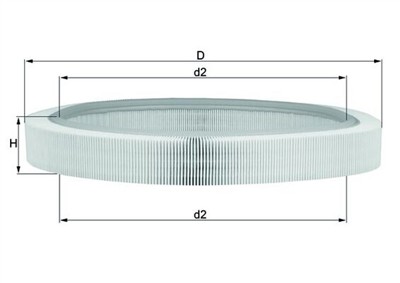 KNECHT LX 61 Číslo výrobce: 77399587. EAN: 4009026003282.