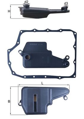 KNECHT HX 193D Číslo výrobce: 72493882. EAN: 4057635166256.