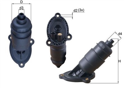 KNECHT HX 155 Číslo výrobce: 72440109. EAN: 4009026968888.