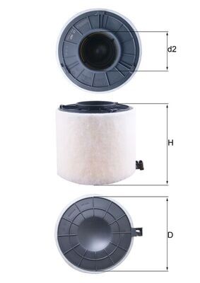 KNECHT LX 4407 Číslo výrobce: 72455781. EAN: 4009026978252.