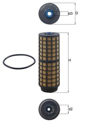 KNECHT KX 564D Číslo výrobce: 72489314. EAN: 4057635013048.