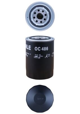 KNECHT OC 486 Číslo výrobce: 76886857. EAN: 4009026503881.