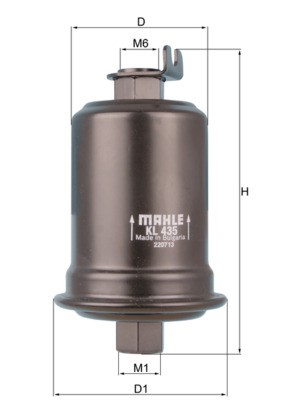 KNECHT KL 435 Číslo výrobce: 76693055. EAN: 4009026501764.