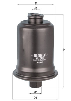 KNECHT KL 508 Číslo výrobce: 70349483. EAN: 4009026510537.