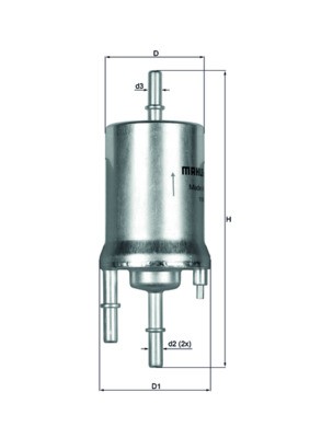 KNECHT KL 156/1 Číslo výrobce: 76832976. EAN: 4009026507544.