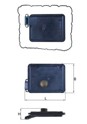 KNECHT HX 254D Číslo výrobce: 72525938. EAN: 4057635191265.
