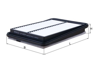 KNECHT LX 4239 Číslo výrobce: 72417928. EAN: 4009026962824.