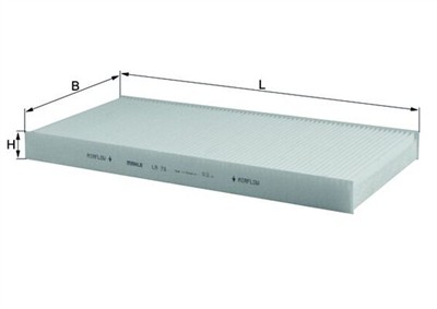 KNECHT LA 78 Číslo výrobce: 76418180. EAN: 4009026506813.
