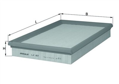KNECHT LX 63 Číslo výrobce: 77023260. EAN: 4009026037744.