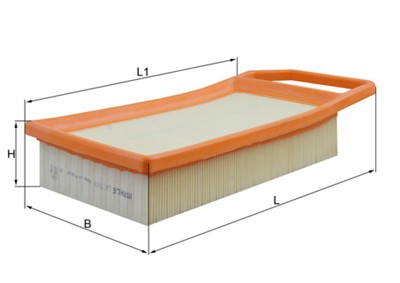 KNECHT LX 1619 Číslo výrobce: 76693576. EAN: 4009026501979.