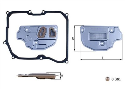KNECHT HX 256D Číslo výrobce: 72537707. EAN: 4057635212915.