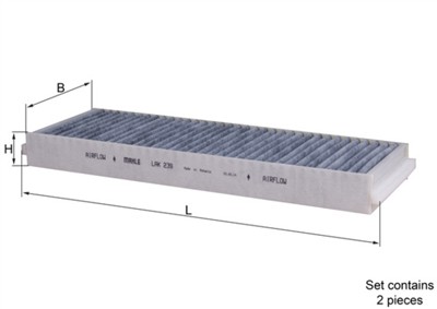 KNECHT LAK 239/S Číslo výrobce: 70588896. EAN: 4009026918814.
